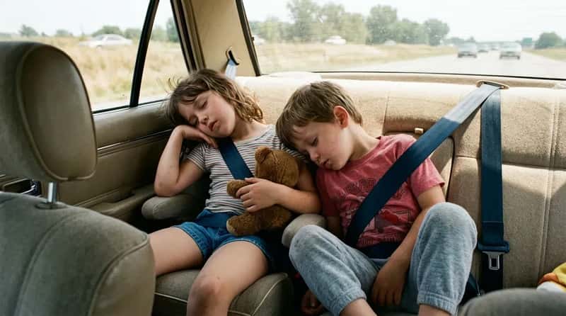 #5 - Kids Asleep in the Back Seat on the Way Home (Image Credits: Gemini)