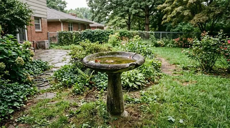 #25 - The Concrete Birdbath That Stood There for Forty Years (Image Credits: Gemini)