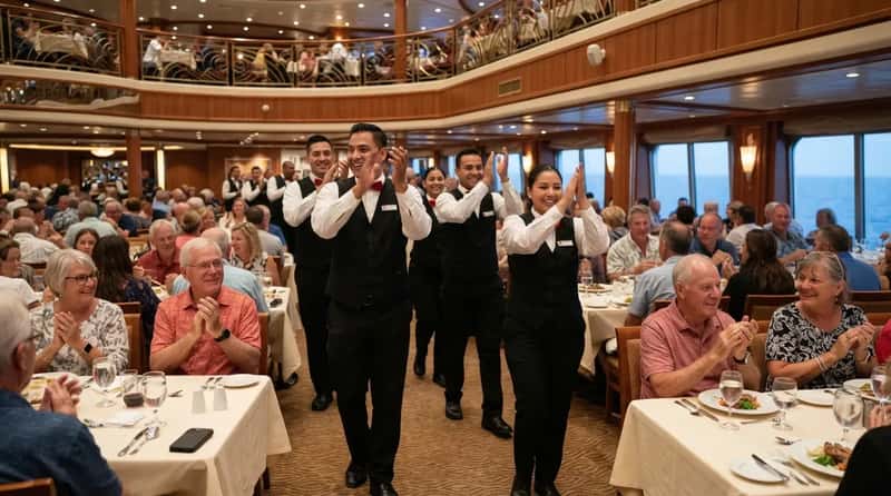 #11 - They Know One Line Turned Dancing Waiters Into a Daily Ritual (Image Credits: Gemini)
