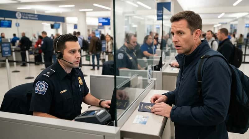 1. Assuming a U.S. Passport or Global Entry Card Means Zero Scrutiny (Image Credits: Gemini)