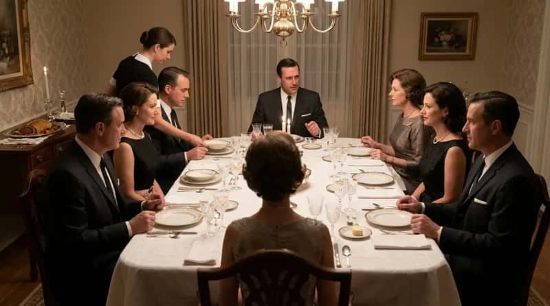 #2 - The Formal Dinner Party Rules That Made the Room Run Like a Rehearsed Play (Image Credits: Gemini)