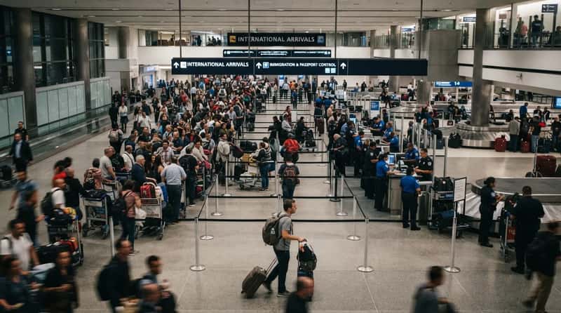 #2 - International Arrivals: Your Ride Waits While Customs Decides (Image Credits: Gemini)