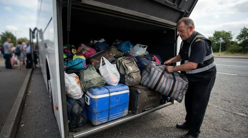 #15 - The Luggage Pile Tells the Driver How the Day Will Go (Image Credits: Gemini)