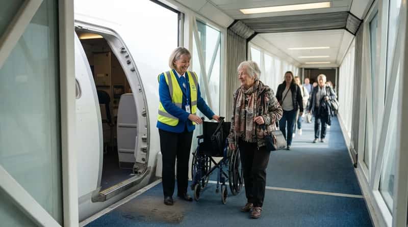 #1 - An Escort Already Waiting at the Jet Bridge When You Land (Image Credits: Gemini)