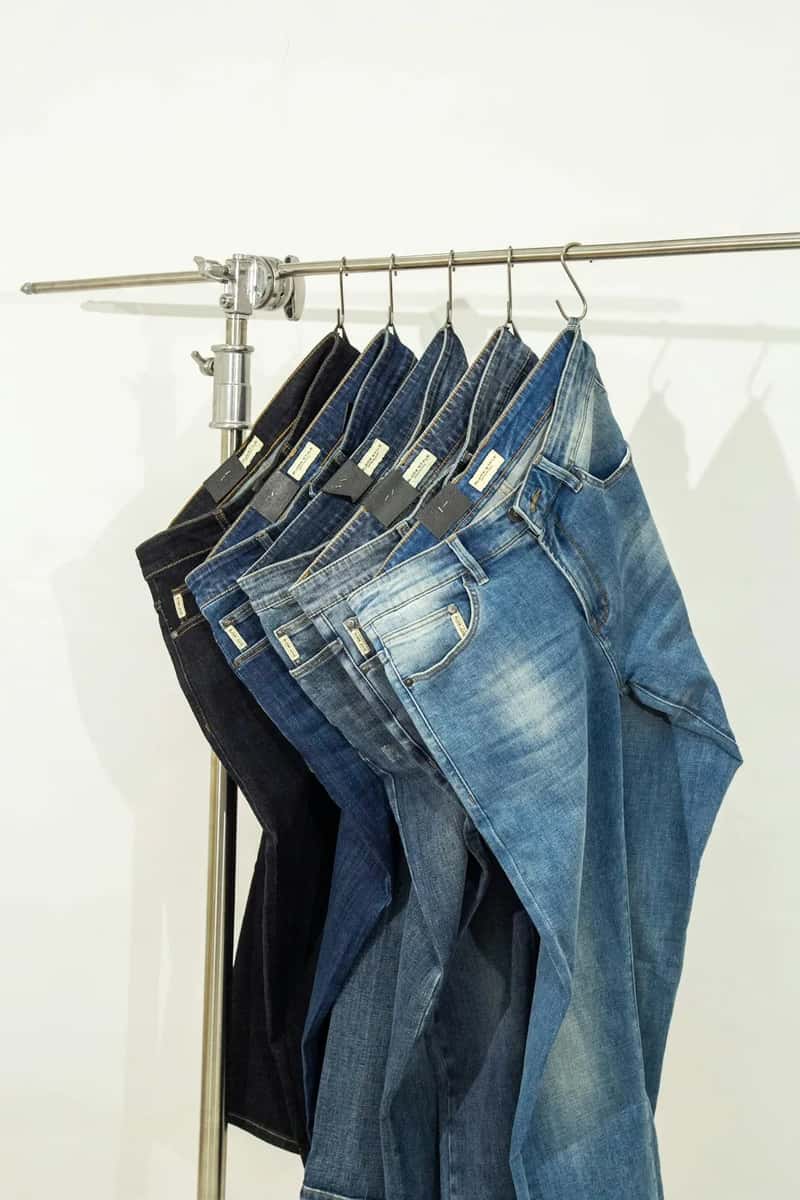 4. Multiple pairs of jeans (Image Credits: Unsplash)