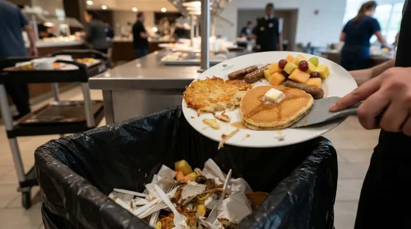 #9 - The Barely Touched Plate Heading Straight to the Trash (Image Credits: Gemini)