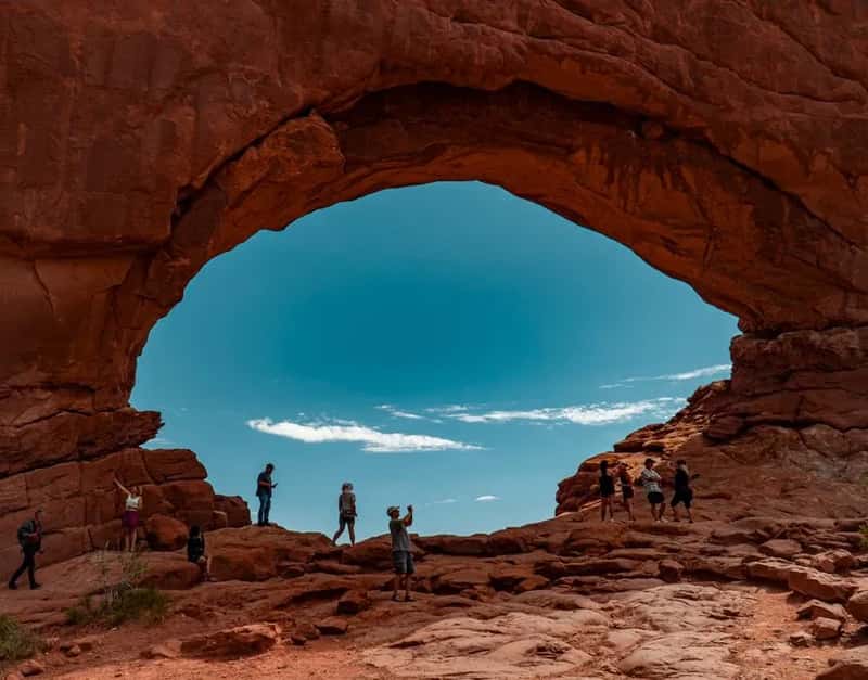 Arches and Glacier: reservations gone, crowds still very much present (Image Credits: Pexels)