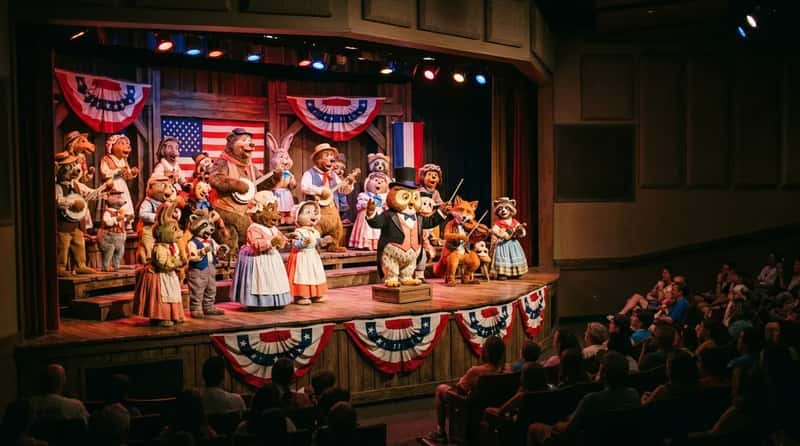 #2 - America Sings: The 114-Animatronic Show Born From a Bicentennial (Image Credits: Gemini)