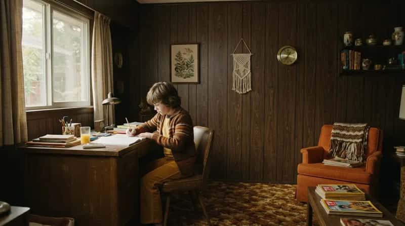 #21 - Wood Paneling Slapped Onto Every Wall in the House (Image Credits: Gemini)