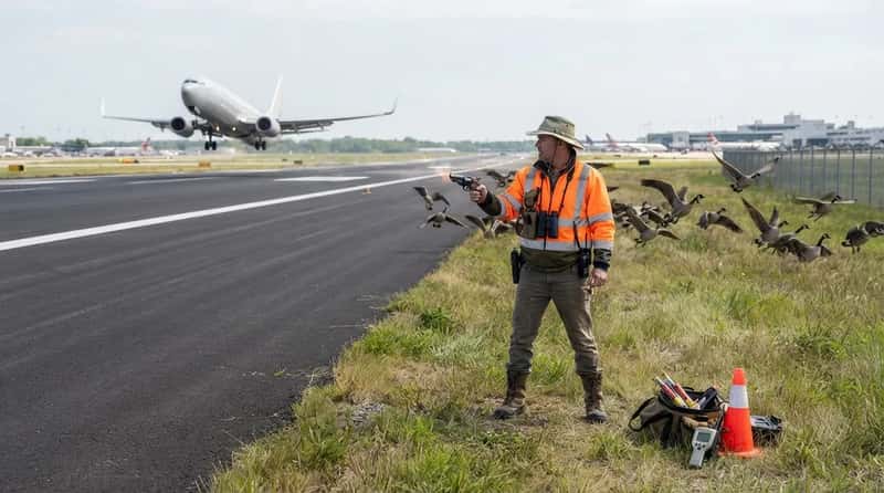 #7 - Wildlife Teams Face About 61 Reported Strikes a Day (Image Credits: Gemini)