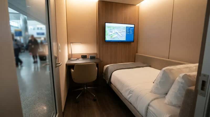14. Nap in a Private, Lockable Sleep Suite (Image Credits: Gemini)