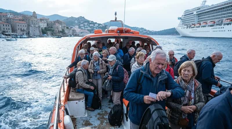 17. A 7 a.m. Tour Plus a Tender Boat Equals a Stressful Start (Image Credits: Gemini)