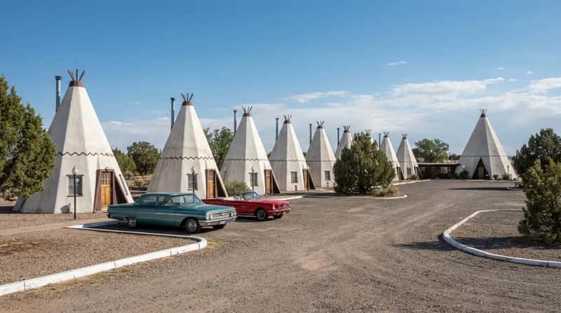 #7 - The Wigwam Motel, Arizona: The Route 66 Sleepover in a Concrete Tepee (Image Credits: Gemini)