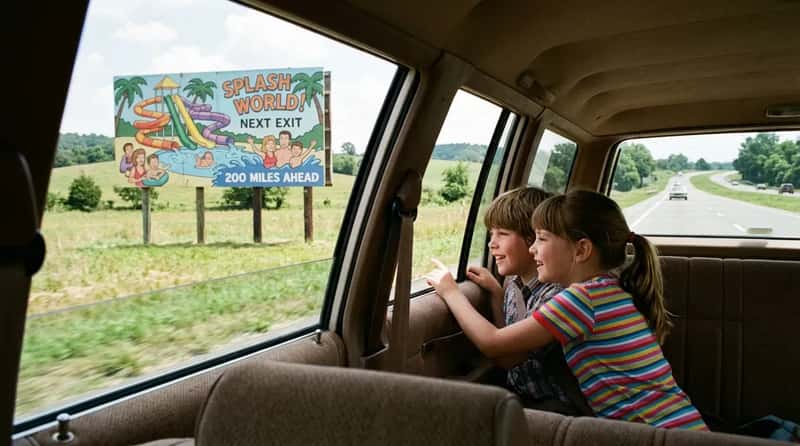 #14  Spotting Roadside Billboards as Entertainment (Image Credits: Gemini)