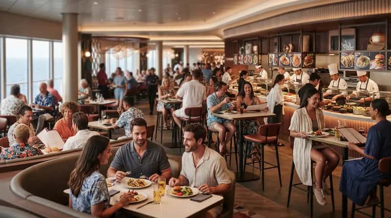 #11 - They Know One Major Cruise Line Skips the Buffet Completely (Image Credits: Gemini)