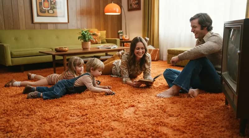 #14 - Shag Carpet Made the Whole House Feel Like a Hug (Image Credits: Gemini)