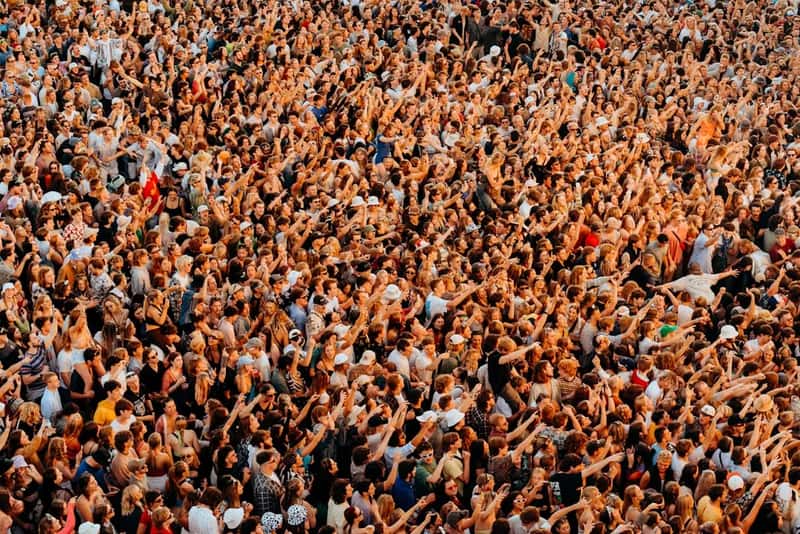 7. Getting separated from a travel companion in a crowd (Image Credits: Unsplash)