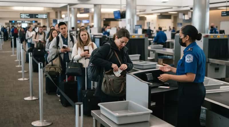 #18 - Digging for ID and a Boarding Pass at the Belt Instead of Before It (Image Credits: Gemini)