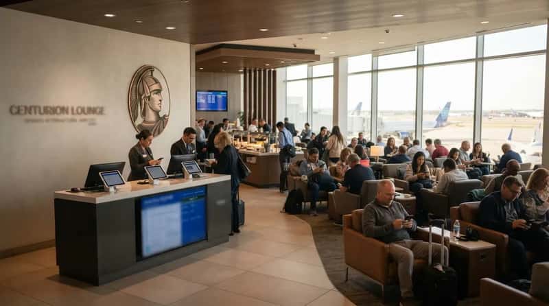 #7 - Amex Centurion Lounge, Denver: When the Morning Rush Beats the Evening One (Image Credits: Gemini)