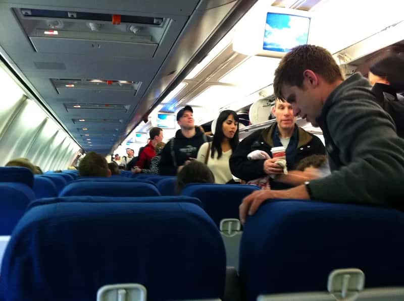 Sign #3: Your Behavior in the First 30 Seconds After Stepping On Board (MattHurst, Flickr, CC BY-SA 2.0)