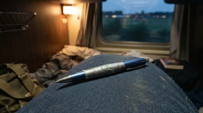 #2 - They Carry a Genuinely Weird Fix-It Item: A Duct-Taped Pen (Image Credits: Gemini)