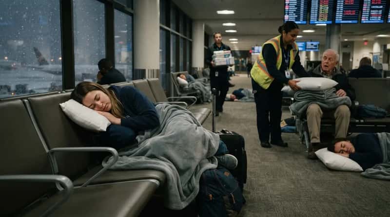 1. Blankets and pillows show up before anyone begs for them (Image Credits: Gemini)