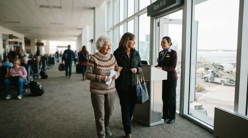 #5 - A Person Without a Ticket Can Still Walk You to the Gate (Image Credits: Gemini)