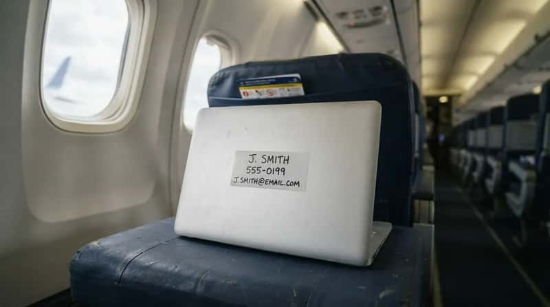 #15 - The Laptop Label the TSA Itself Asks For (Image Credits: Gemini)
