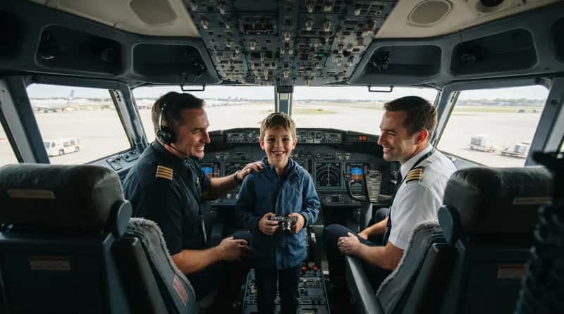 #19 - A Photo Inside the Cockpit After Landing (Image Credits: Gemini)