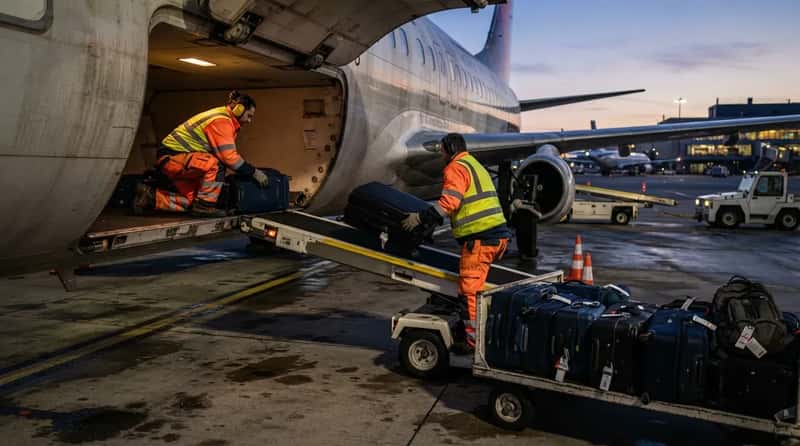 #7 - Ramp Workers Load Your Bag, and Sometimes It Just Doesn't Make the Flight (Image Credits: Gemini)