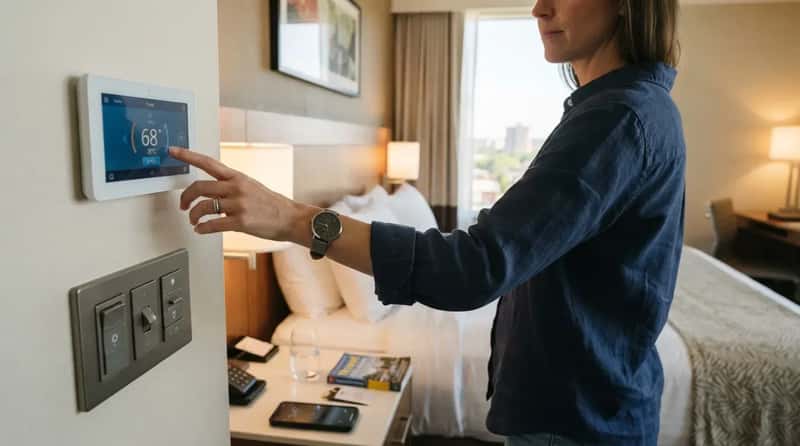 2. Set Your Room Temperature and Lighting Early, Not at Bedtime (Image Credits: Gemini)