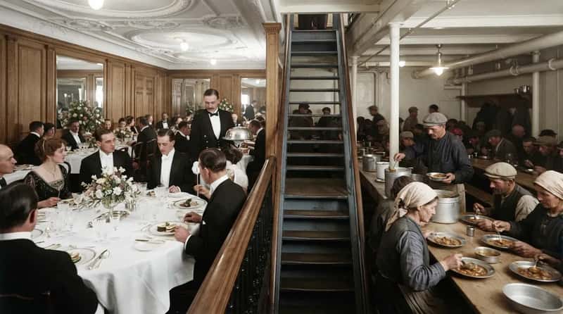 #23 - Third Class Never Saw the Menu First Class Was Eating (Image Credits: Gemini)