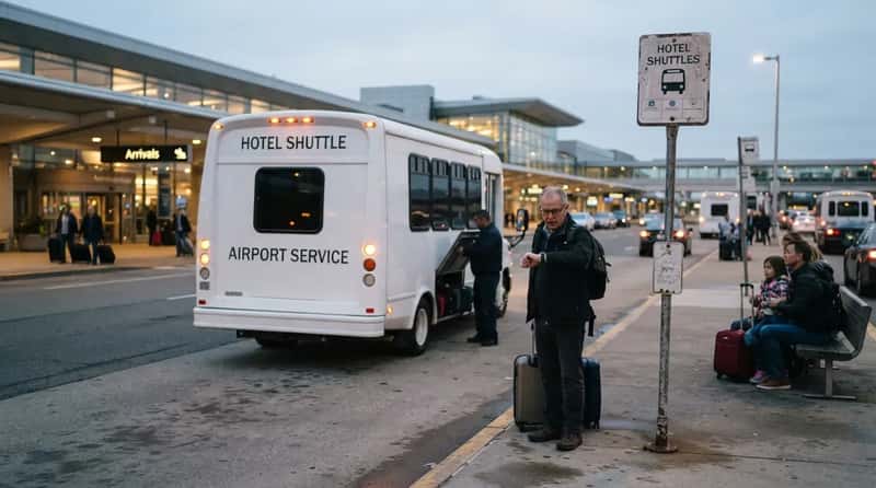 #9 - Hotel Courtesy Shuttles: Free, Until You're Watching the Clock (Image Credits: Gemini)
