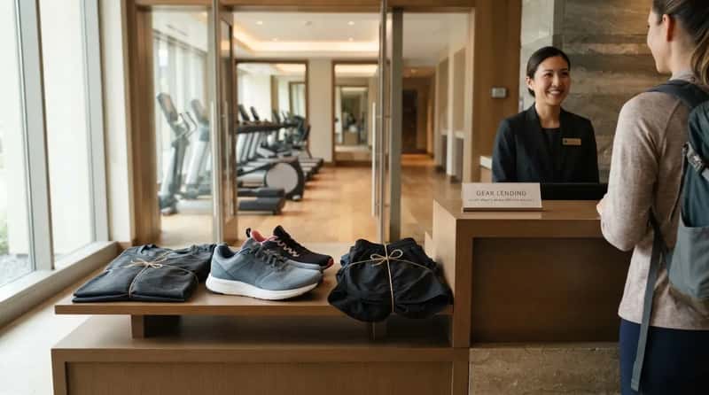 #3 - Borrowed Sneakers and Workout Clothes (Image Credits: Gemini)