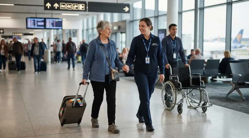 #14 - The Curb-to-Gate Escort That Isn't Just a Wheelchair (Image Credits: Gemini)