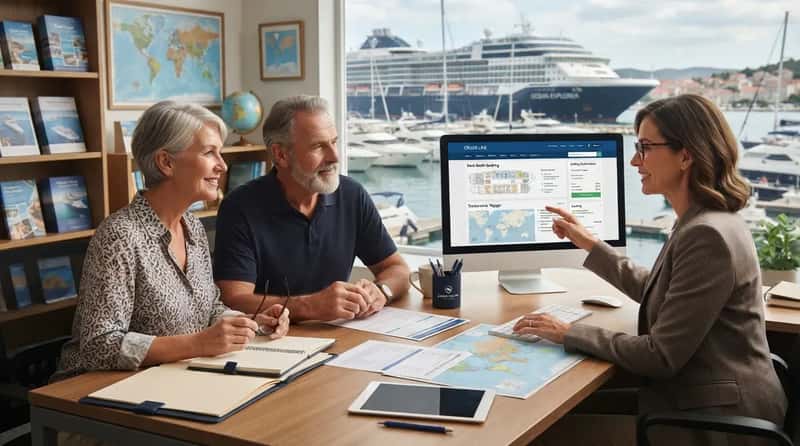 #5 - They Use A Travel Agent Specifically For This Type Of Sailing (Image Credits: Gemini)