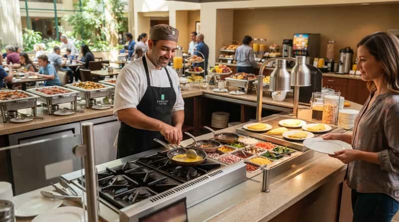 #4 - The Cooked-to-Order Omelet Bar, Company-Wide (Image Credits: Gemini)