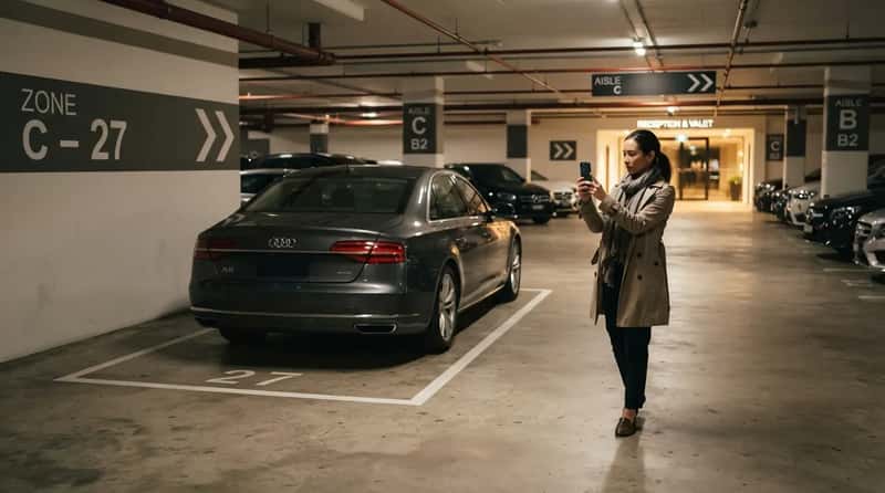 13. Guests Who Photograph Their Parking Spot Have A Story (Image Credits: Gemini)
