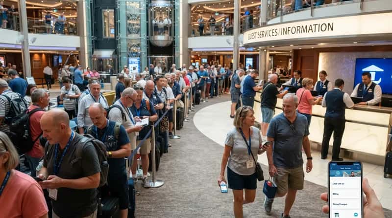 #9 - They Never Wait in Line at Guest Services on Day One (Image Credits: Gemini)
