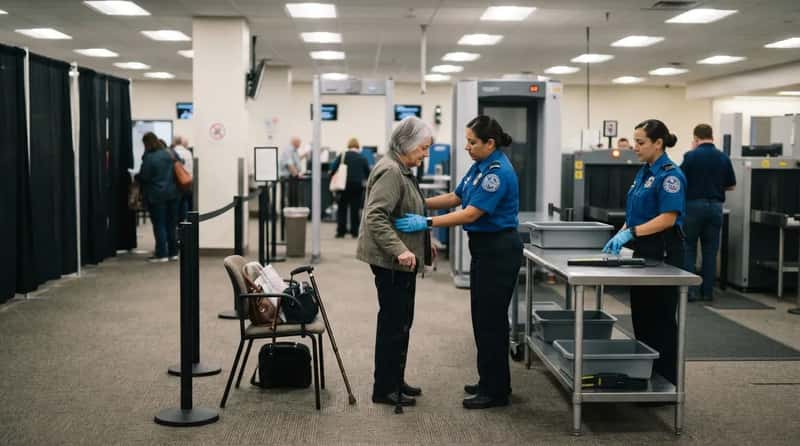 #11 - They Offer a Private Pat-Down Instead of Forcing You Into the Scanner (Image Credits: Gemini)