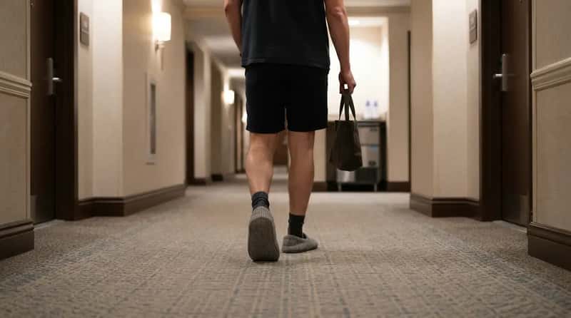 #13 - Slippers, Socks and Zero Shame in the Hallway (Image Credits: Gemini)