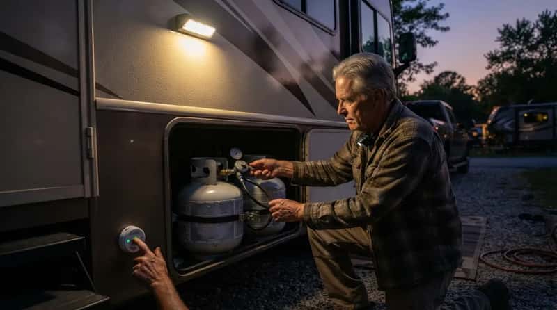 #9 - Checking the Propane Before It Becomes a Midnight Problem (Image Credits: Gemini)