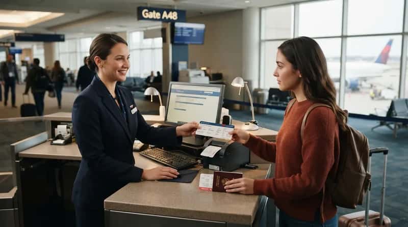 #14 - They Can Fix a Boarding Pass Error on the Spot (Image Credits: Gemini)