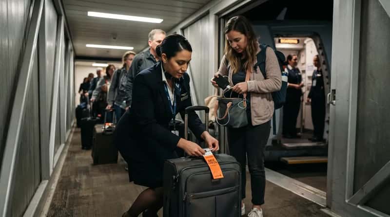 #11 - Your Carry-On Gets Gate-Checked When the Bins Run Out (Image Credits: Gemini)
