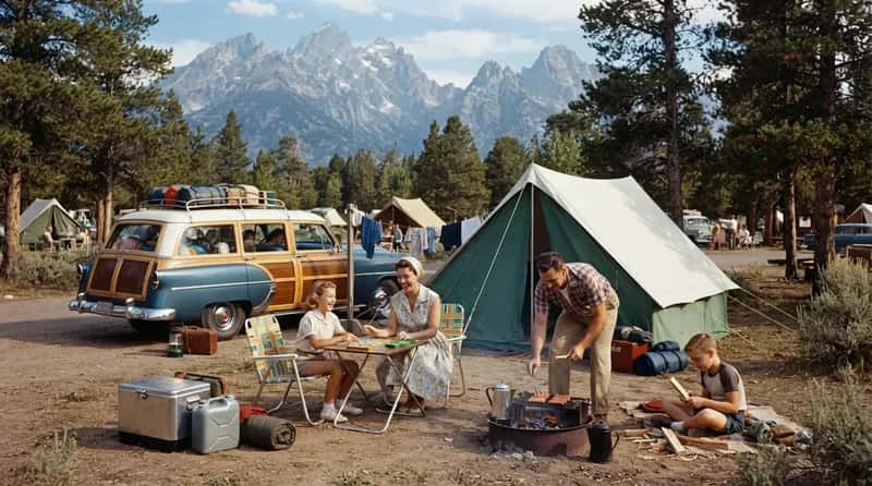 #19 - Camping Trips That Turned National Parks Into Family Rituals (Image Credits: Gemini)
