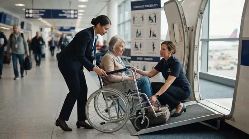 #2 - Staff Are Now Being Retrained on How to Handle You and Your Wheelchair (Image Credits: Gemini)