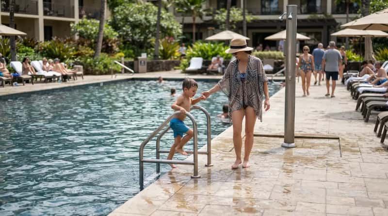 #18 - Using the Pool as a Rinse-Free Bathroom Stop (Image Credits: Gemini)