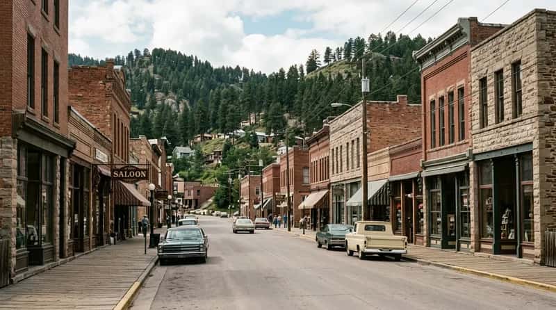#4 – Deadwood, South Dakota: The Wild West Town That Legally Gambles on Its Own Past (Image Credits: Gemini)