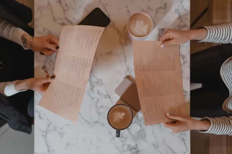 6. The No-Price Restaurant Menu (Image Credits: Pexels)
