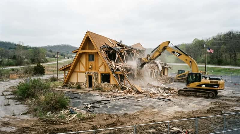 #11 - This Honey-Colored Rest Stop Was Bulldozed in 2014 (Image Credits: Gemini)